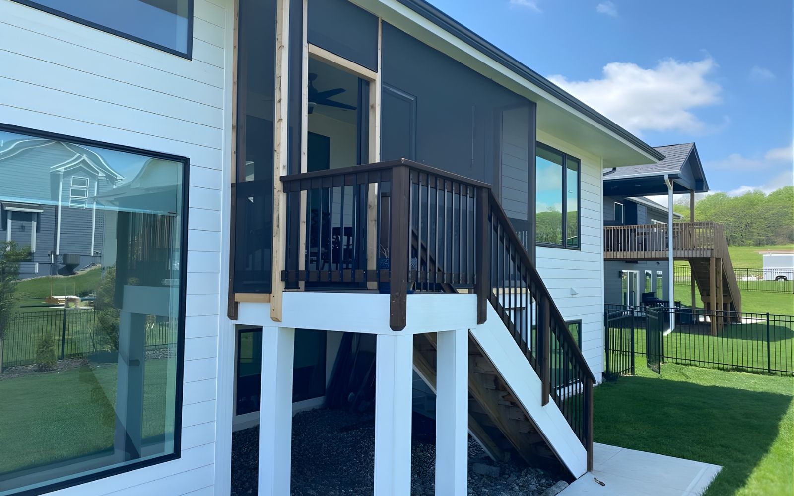 Custom deck design tailored for modern homes